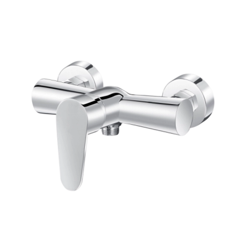 High-Efficiency Smooth Wall-Mounted Shower Mixing Valve