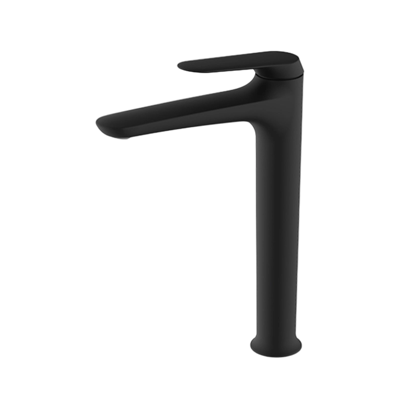 Single-Handle High-Mounted Brass Basin Faucet