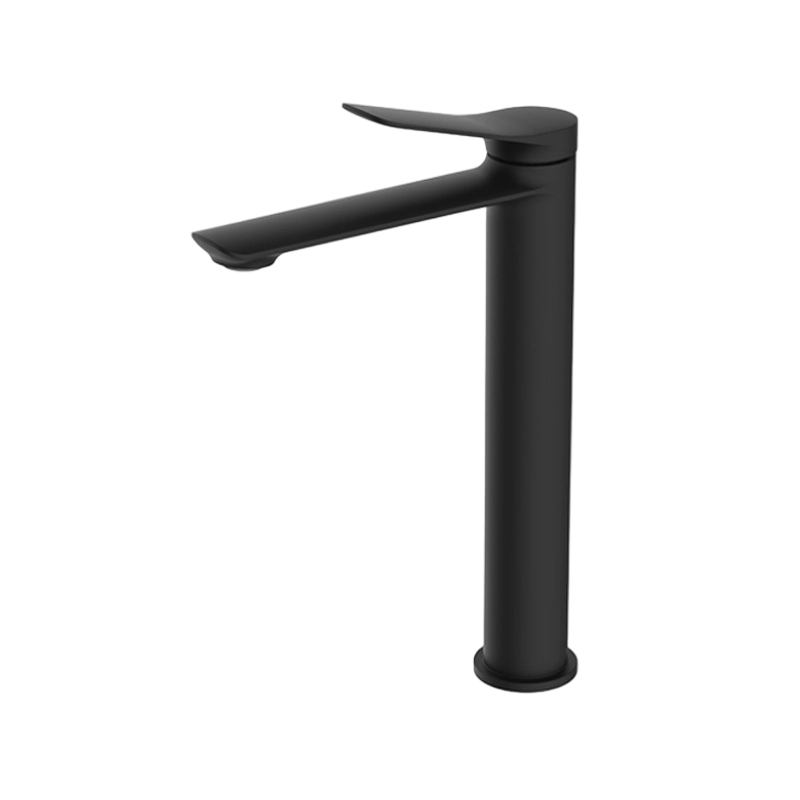 Single-Handle High-Mounted Brass Basin Faucet
