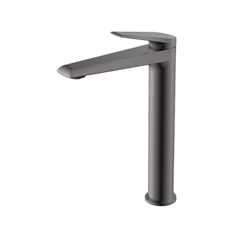 Single Handle Tall Stainless Steel Washbasin Faucet