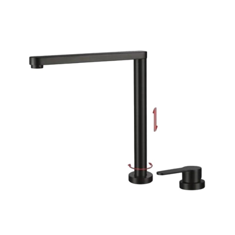 SUS304 Kitchen Faucet With Liftable Spout