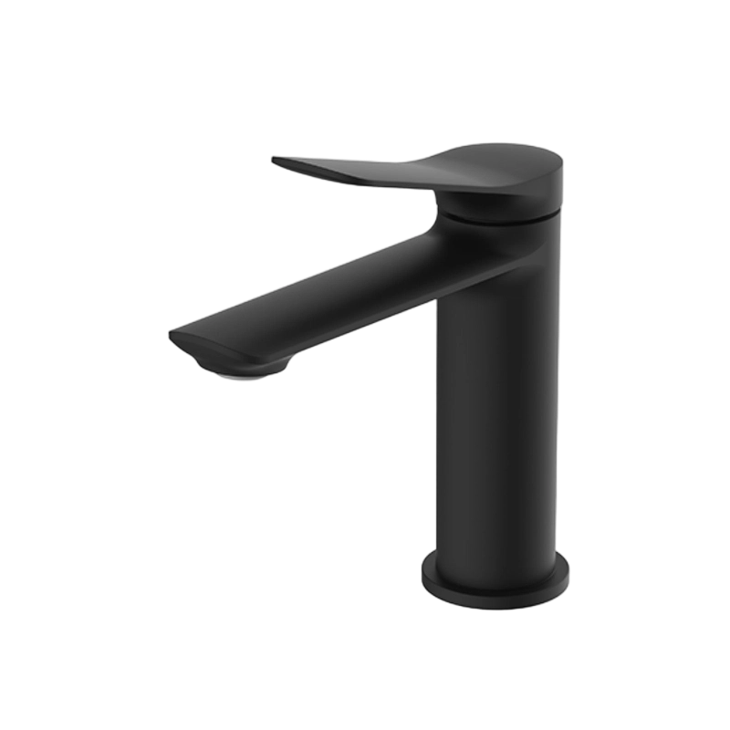 Single-Handle Streamlined Brass Mixed Basin Faucet