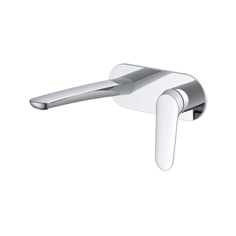Wall-Mounted Brass Basin Faucet