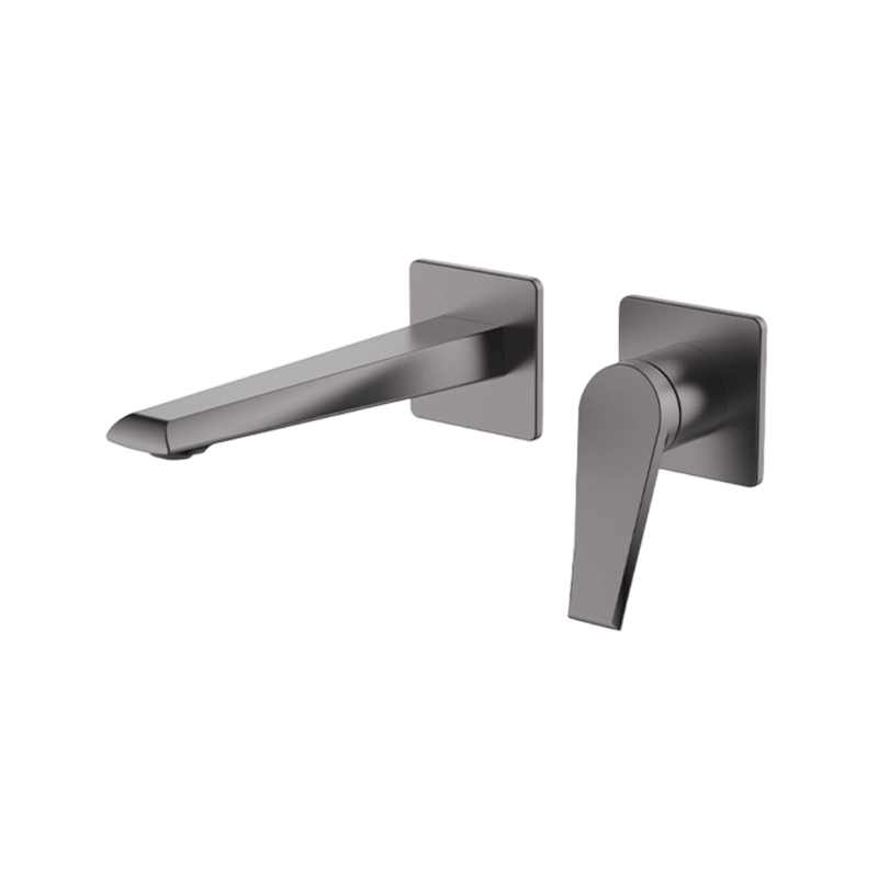 Wall-Mounted Stainless Steel Basin Faucet
