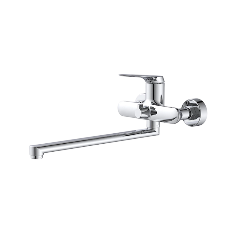 Wall-Mounted Extended Shower Faucet