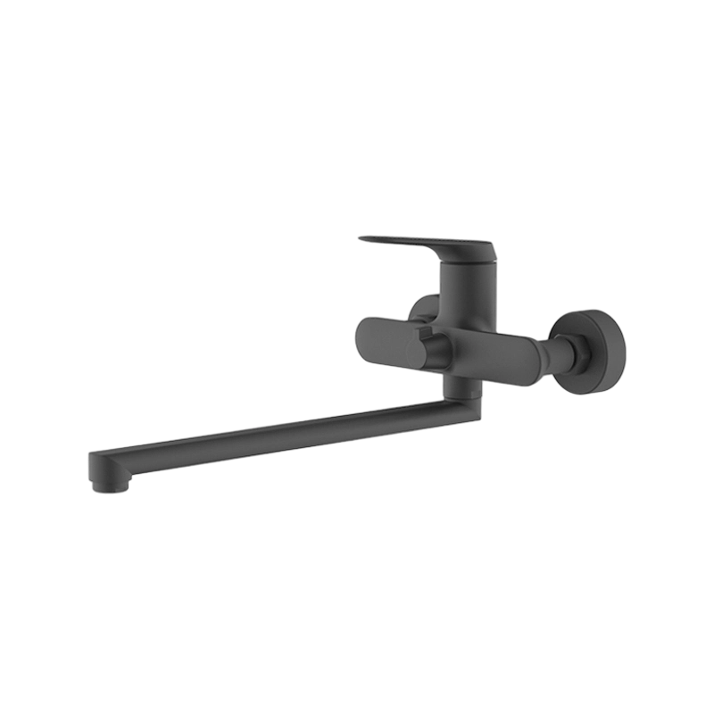 Wall-Mounted Extended Shower Faucet