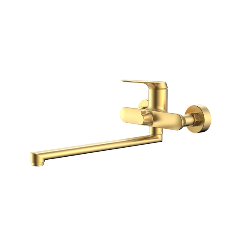 Wall-Mounted Extended Shower Faucet
