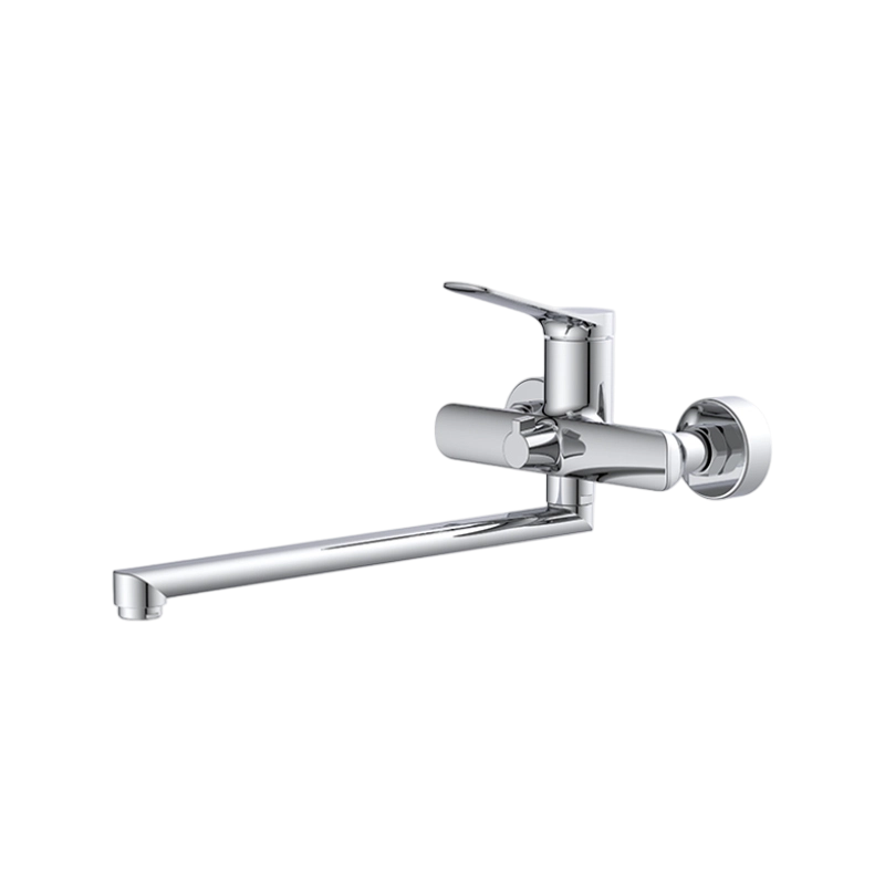 Wall-Mounted Extended Shower Faucet