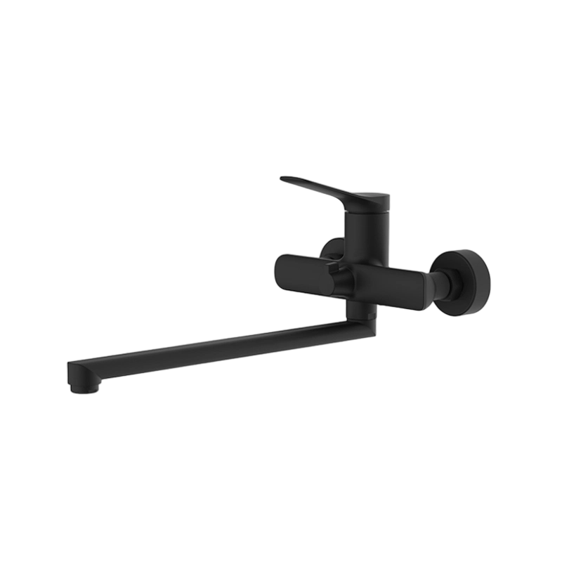 Wall-Mounted Extended Shower Faucet