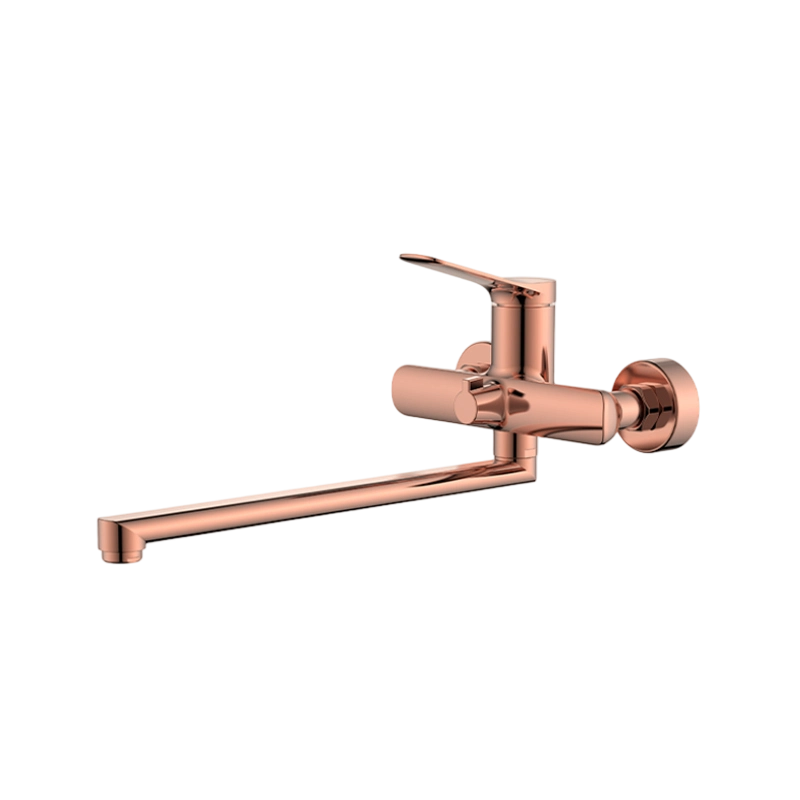 Wall-Mounted Extended Shower Faucet