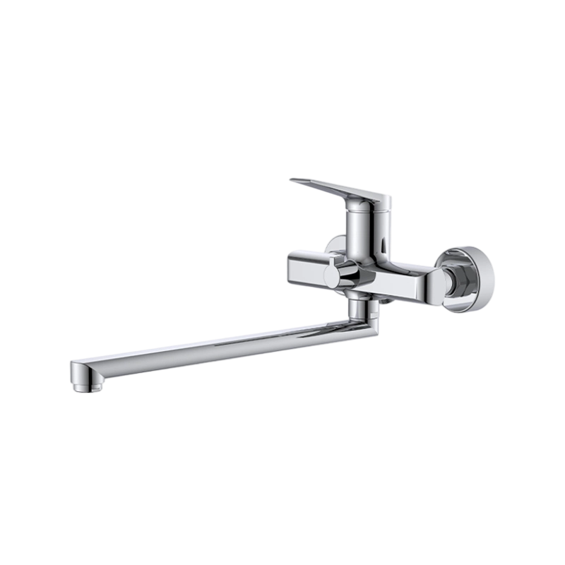 Wall-Mounted Extended Shower Faucet