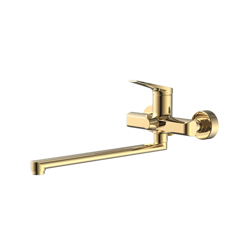 Wall-Mounted Extended Shower Faucet
